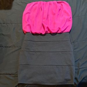 Strapless dress womens medium